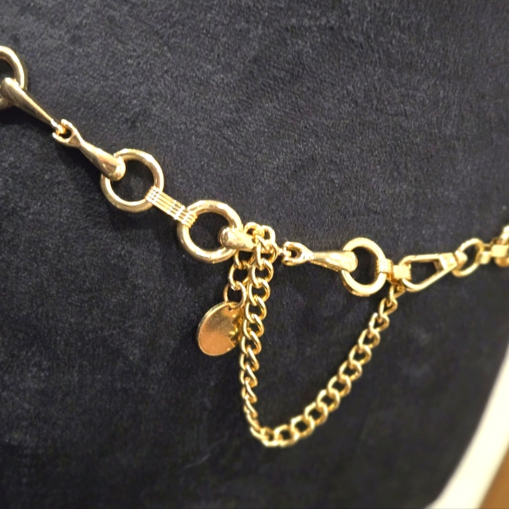 Gold Link Belt 40" with 8" extender